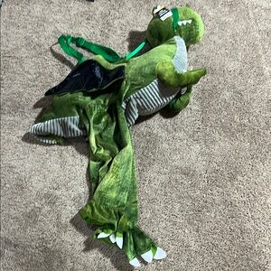 Green Dinosaur Costume with Straps